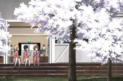 日系 樱花 背景图