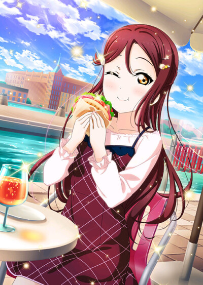 Aqours new UR cards “意大利美食篇” 去框