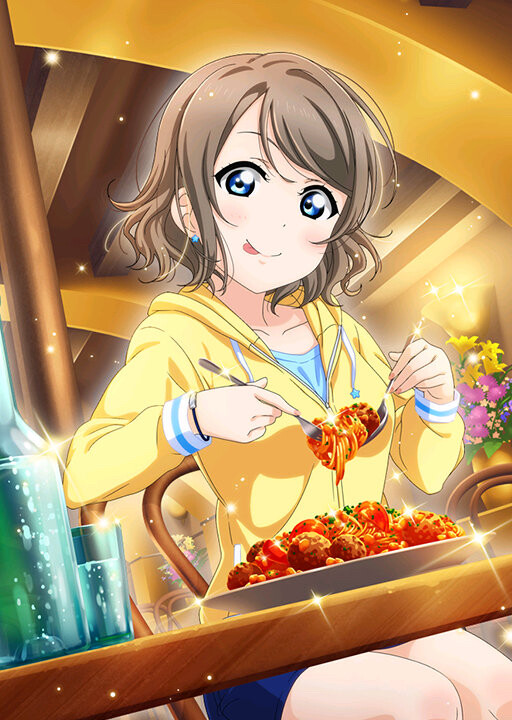 Aqours new UR cards “意大利美食篇” 去框