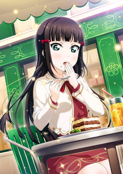 Aqours new UR cards “意大利美食篇” 去框