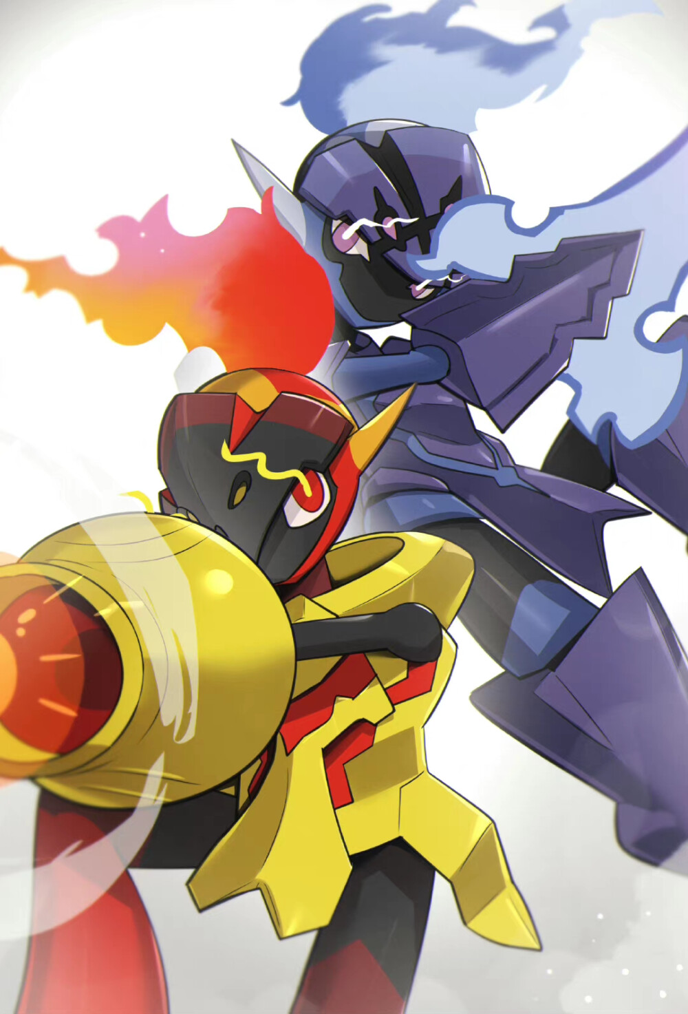 宝可板红莲铠骑 苍炎刃鬼 图源via twi