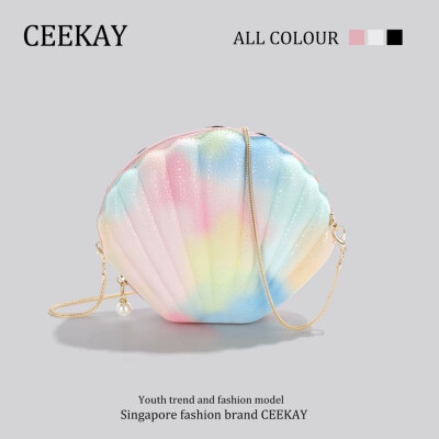 Ceekay彩色迷你贝壳包