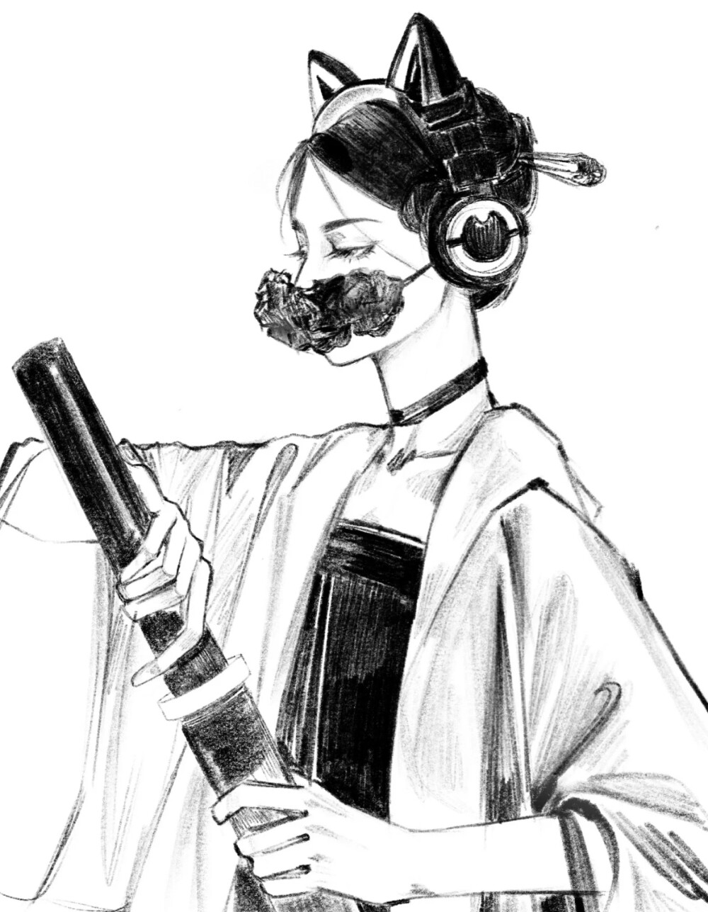 黑白