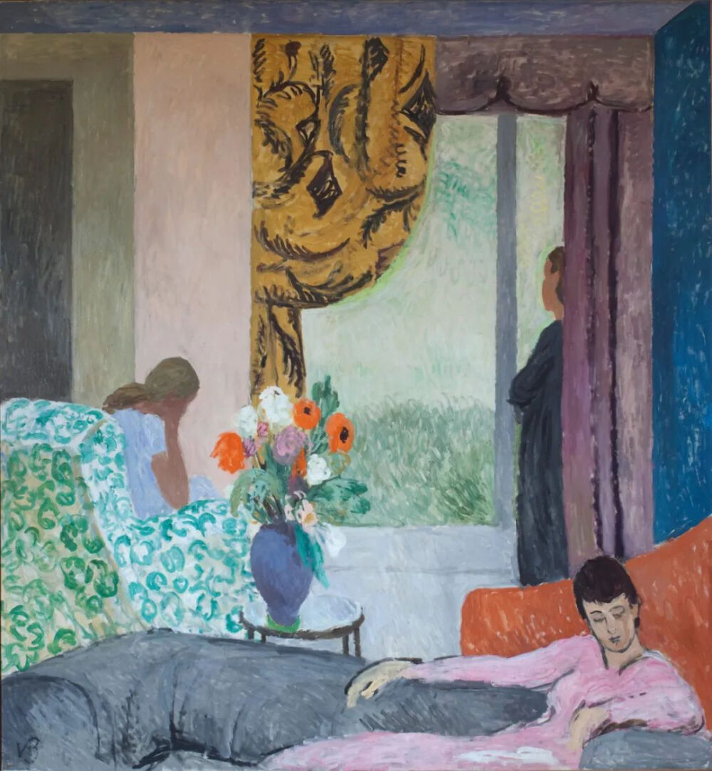 凡妮莎·贝尔（Vanessa Bell）《The Other Room》，161×174cm，上世纪30年代