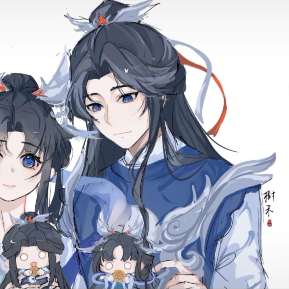 嫦娥/后羿 王者情头
画师：可乐焗小树（dy）