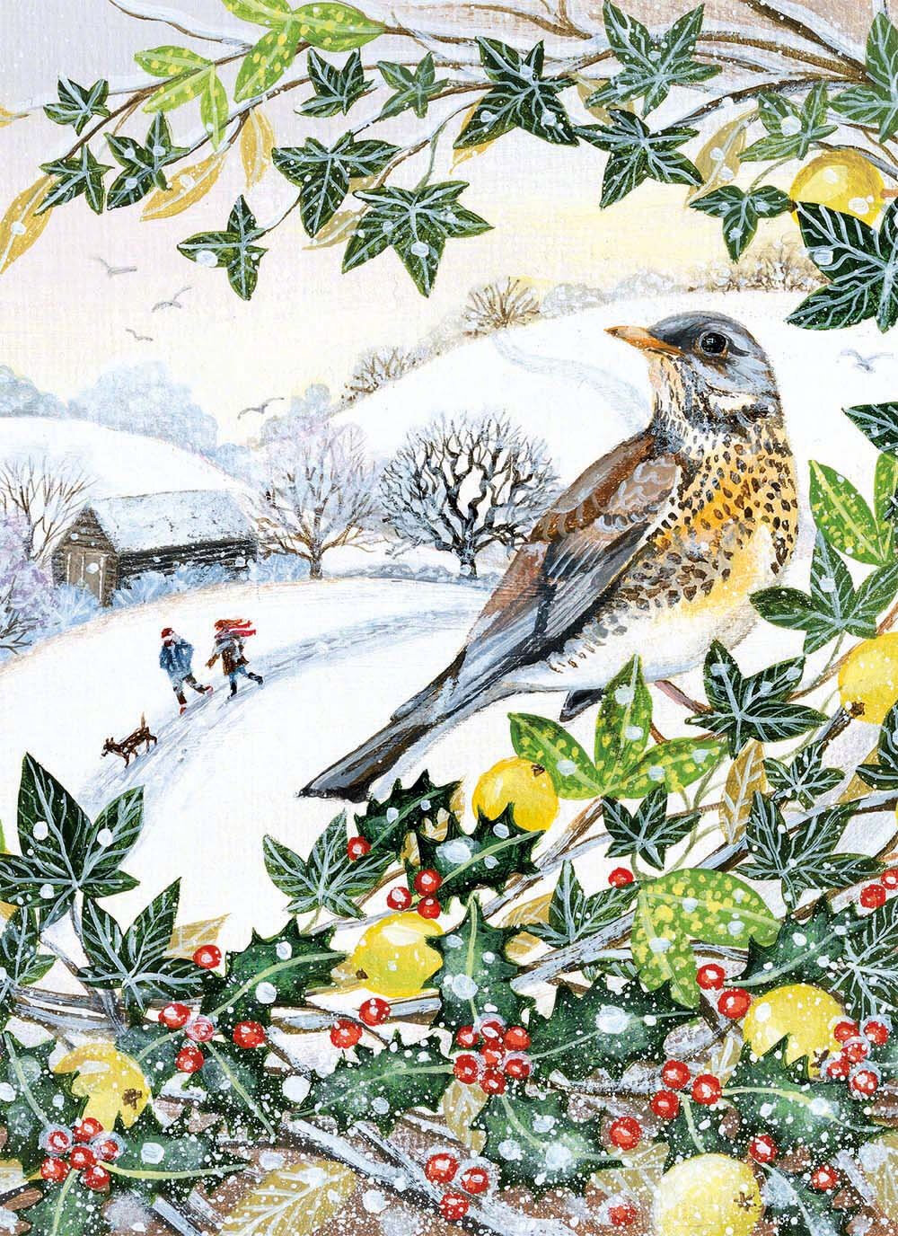 【艺术分享】来自英国自学成才的女插画师Lucy Grossmith美丽的田园风格插画作品，体现季节的可爱之处。