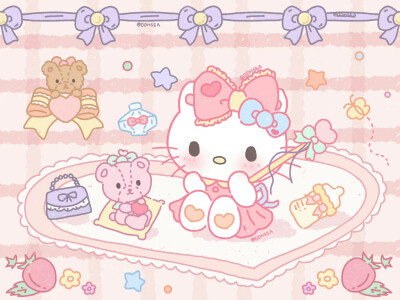 满屏少女心蝴蝶结
插画师:DDHSEA
#hellokitty##美乐蒂##必爱诺##少女心壁纸# ​