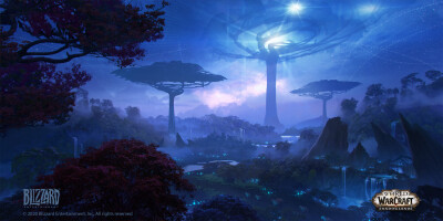 魔兽世界 炽蓝仙野 WOW Shadowlands Ardenweald