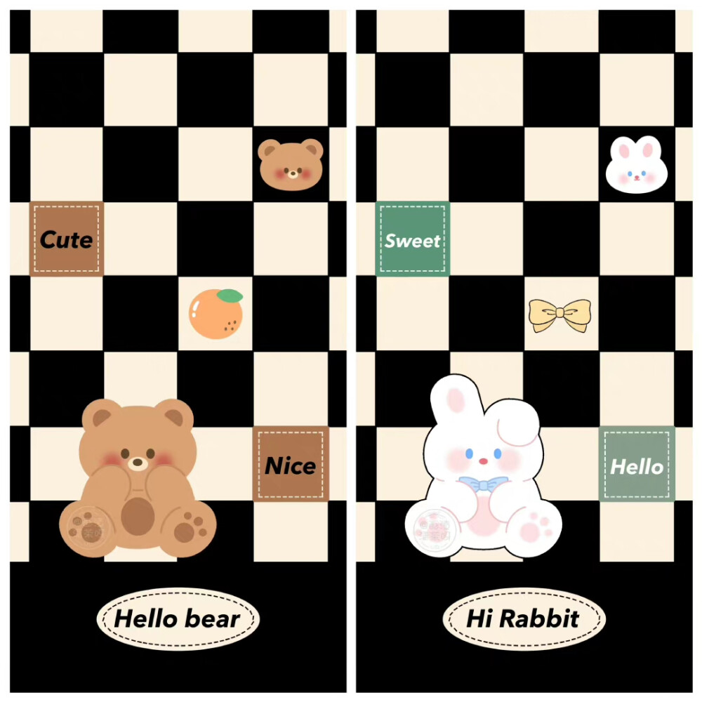 棋盘格系列～
画师:画渣清茶呀