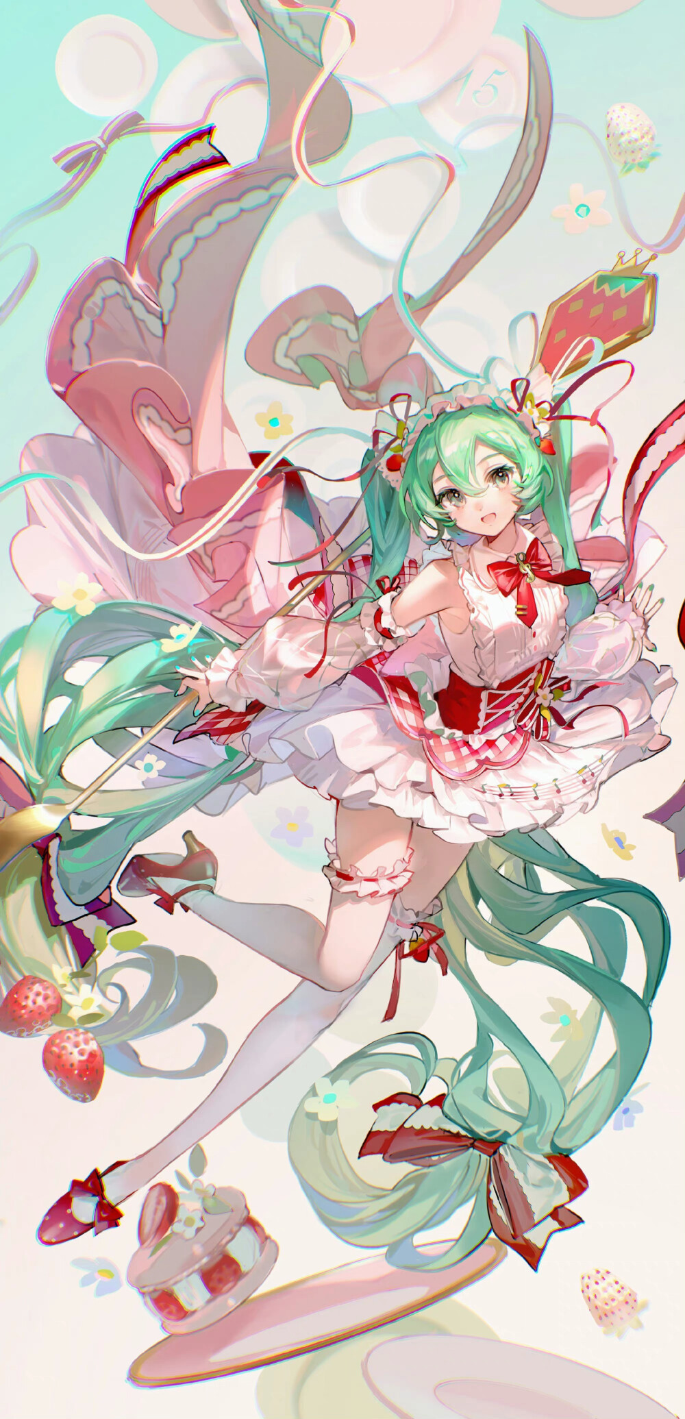 来自画师 Rumoon 的 Strawberry flavor。
#初音ミク# #VOCALOID#