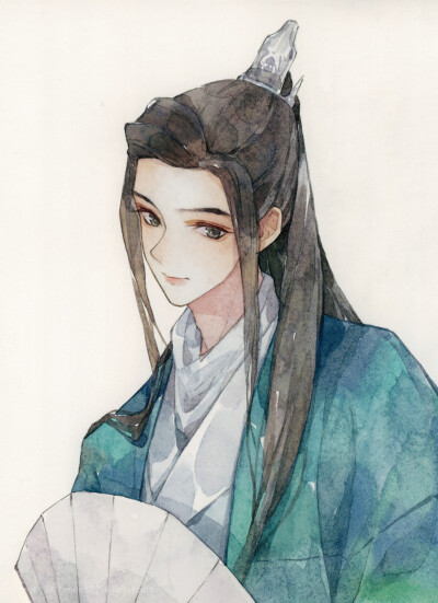 水彩|by:莫小沫san [橙池未蓝crystal]