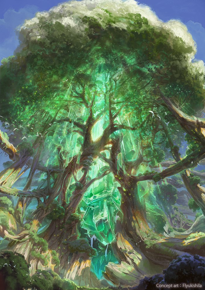 画师 Flyukishila Crystal Tree