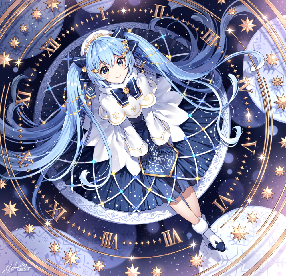 画师 Nardack pixivid 341433 初音未来 SNOW MIKU 2019 2021 初音ミクシンフォニー