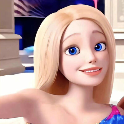 芭比公主动漫头像｜女头｜女生头像