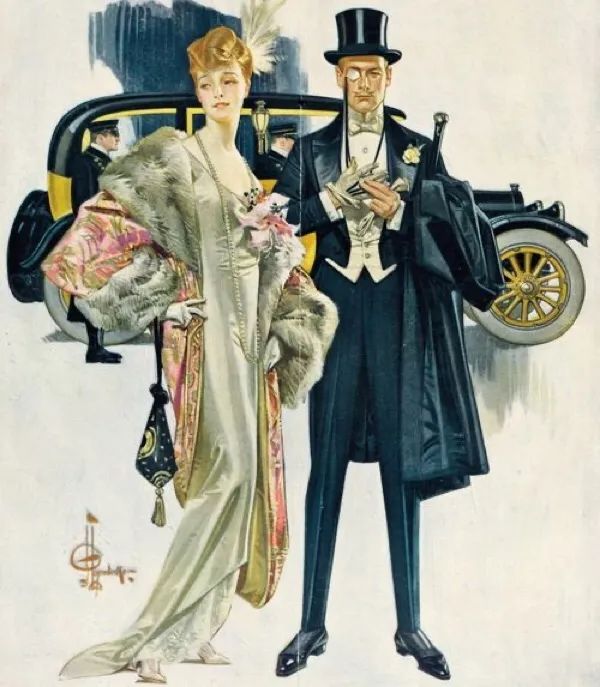 油画 J.C.Leyendecker