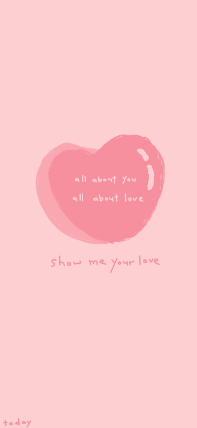 show me your love！

