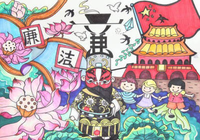 适合三四五年级的儿童绘画