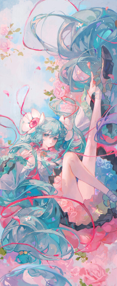 初音未来 画师：抹茶專門店AM