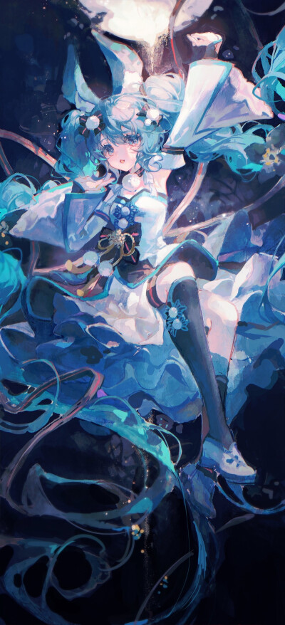 初音未来 画师：抹茶專門店AM