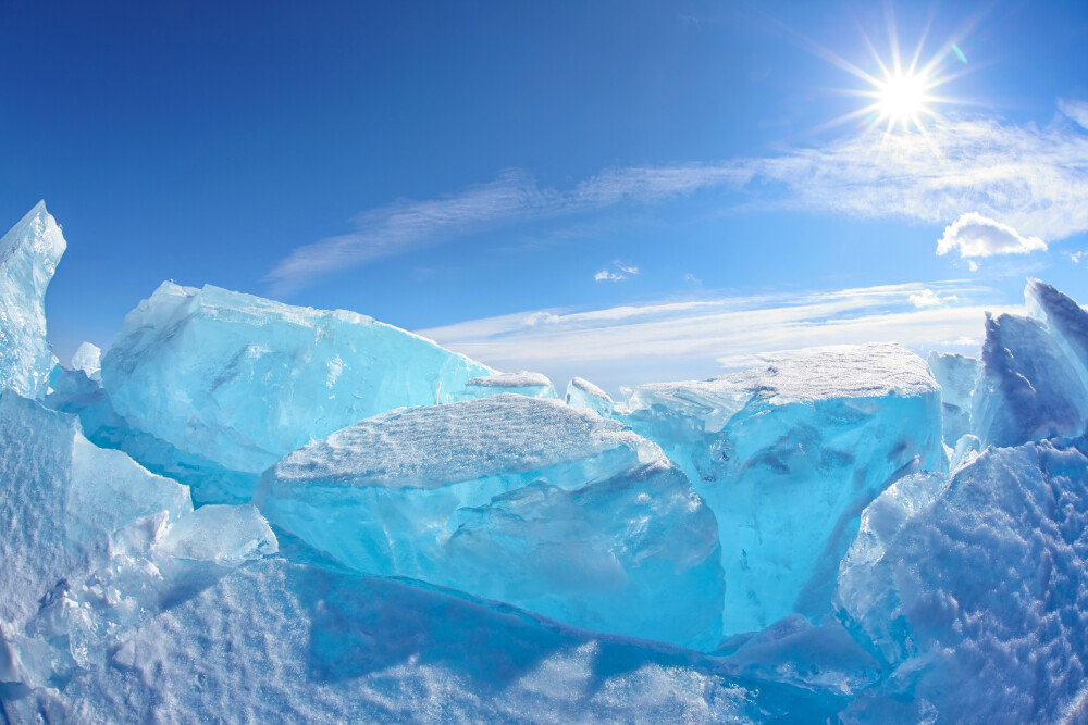 俄罗斯 西伯利亚 贝加尔湖 蓝冰 lake baikal siberia