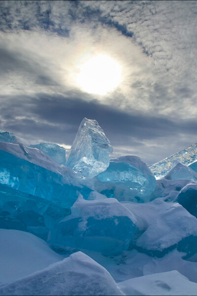 俄罗斯 西伯利亚 贝加尔湖 蓝冰 lake baikal siberia