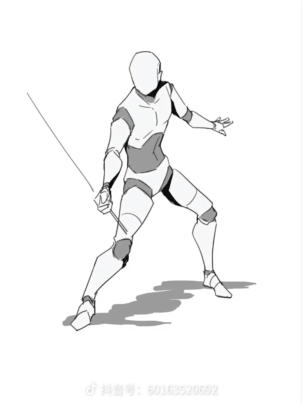 人体参考动作动态