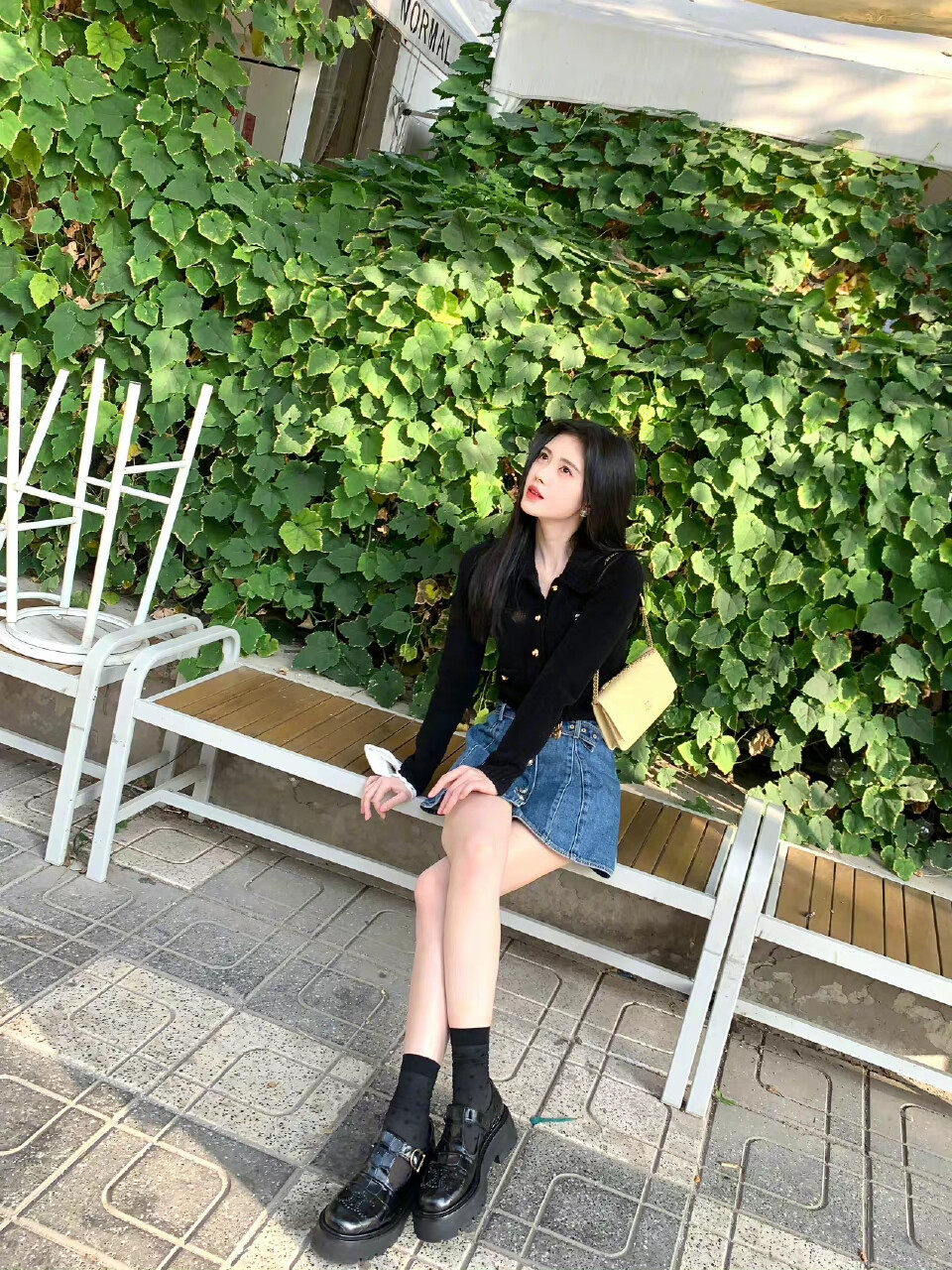 鞠婧祎夏天头像