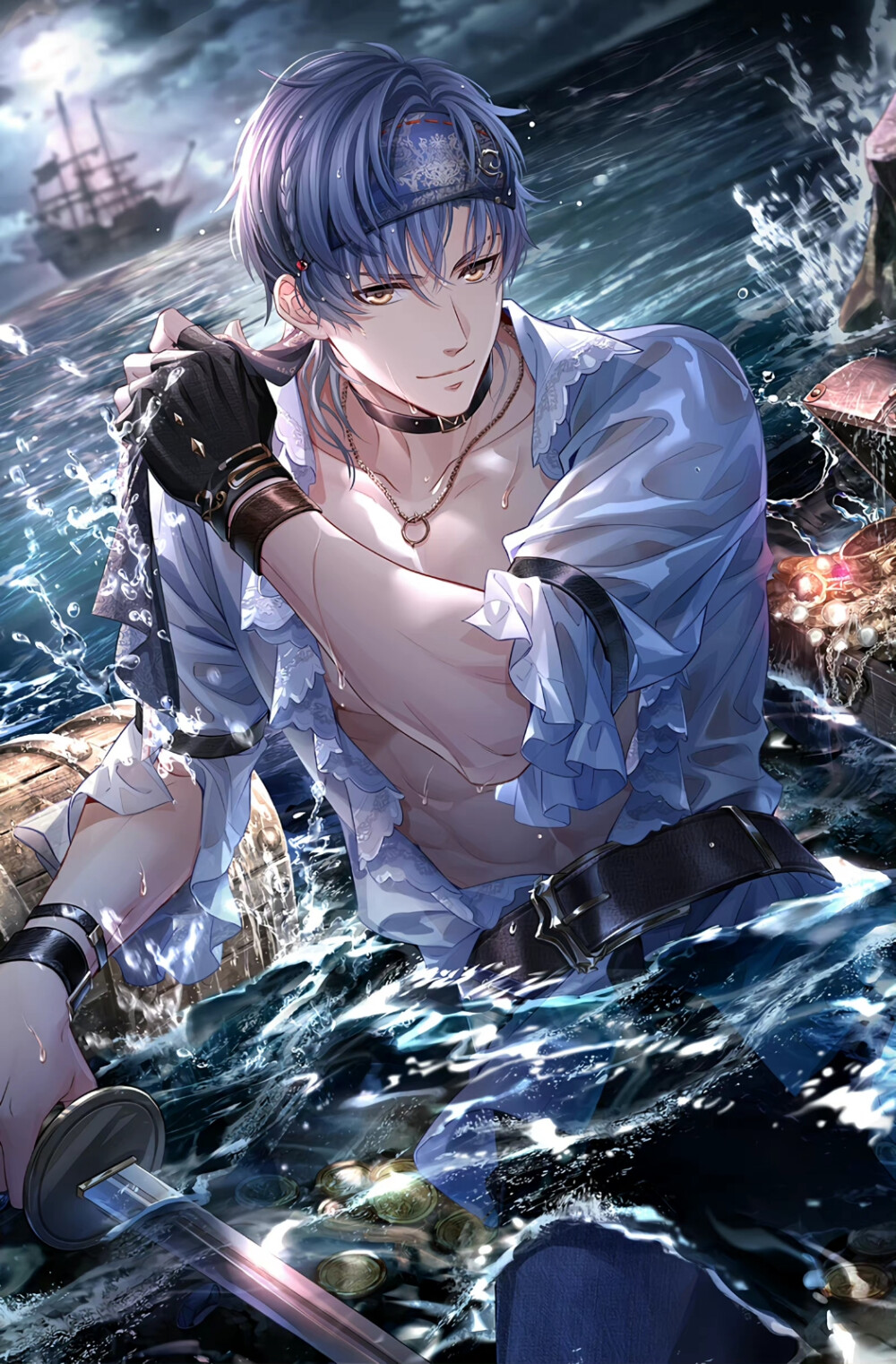 凌肖 颠覆彼岸(来自微博@恋与制作人壁纸杂货铺)