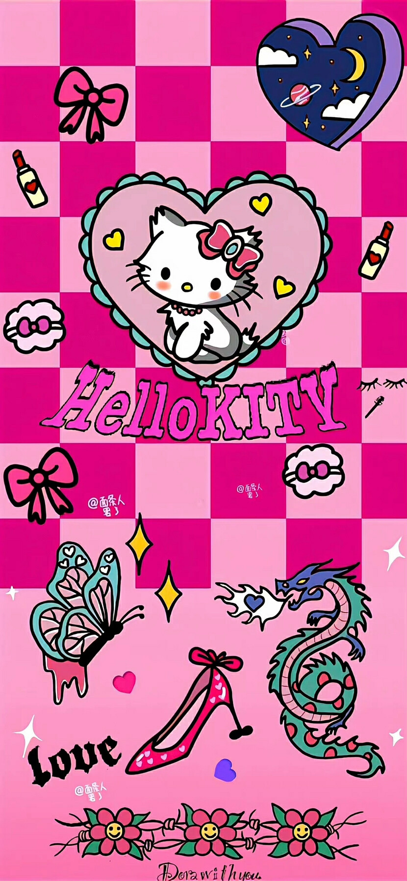 kuromi/库洛米/三丽鸥/美乐蒂/melody/凯蒂猫/HelloKitty