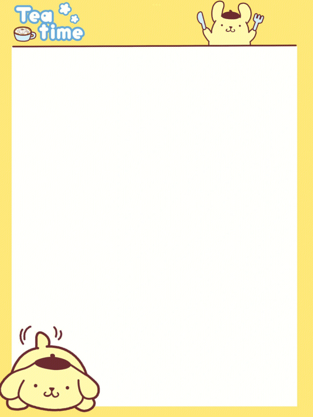 三丽鸥goodnotes笔记内页模板