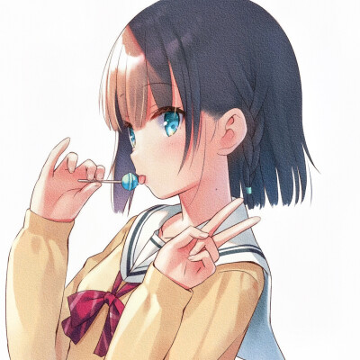 动漫女头.（自己已图片精修过）