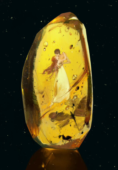 活在这珍贵的人间，太阳强烈，水波温柔
画师:咸鱼中下游