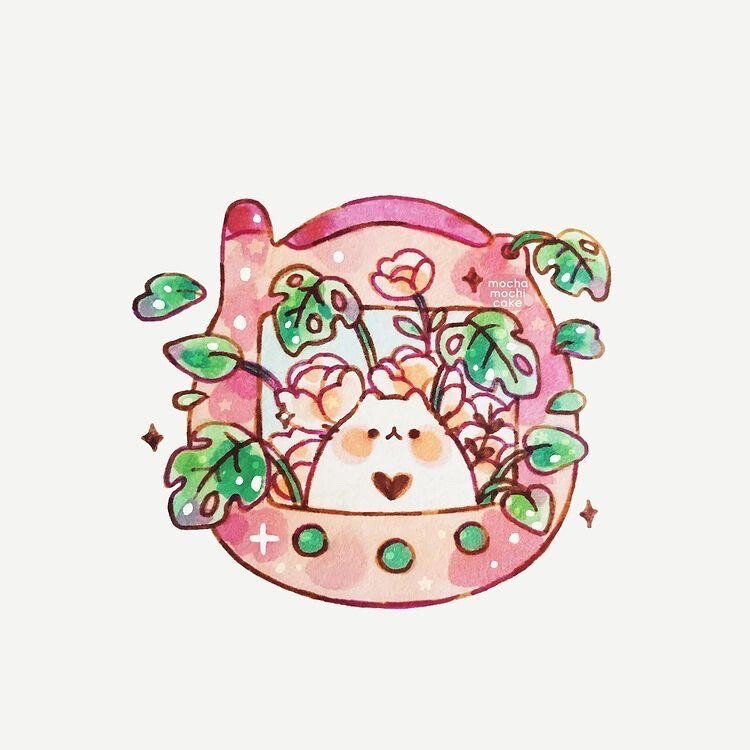 治愈系小动物插画