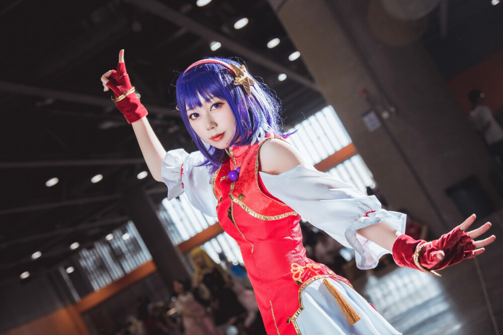 雅典娜角色扮演 : 图南_大雨初霁
Athena Asamiya Cosplay KOF XV
