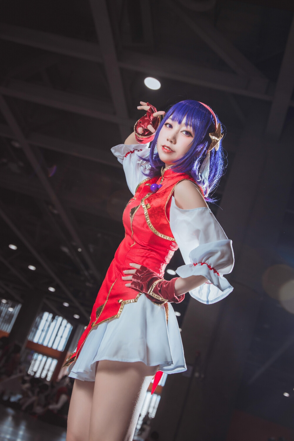 雅典娜角色扮演 : 图南_大雨初霁
Athena Asamiya Cosplay KOF XV
