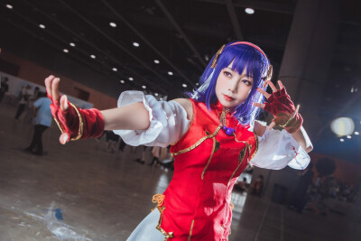 雅典娜角色扮演 : 图南_大雨初霁
Athena Asamiya Cosplay KOF XV
