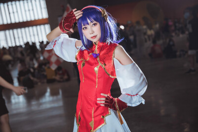 雅典娜角色扮演 : 图南_大雨初霁
Athena Asamiya Cosplay KOF XV
