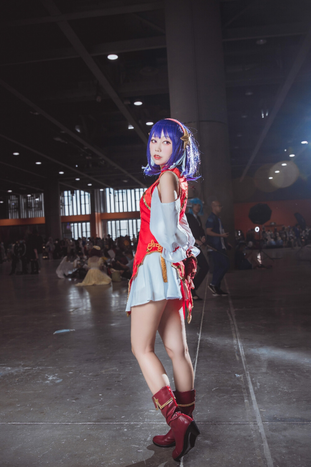 雅典娜角色扮演 : 图南_大雨初霁
Athena Asamiya Cosplay KOF XV
