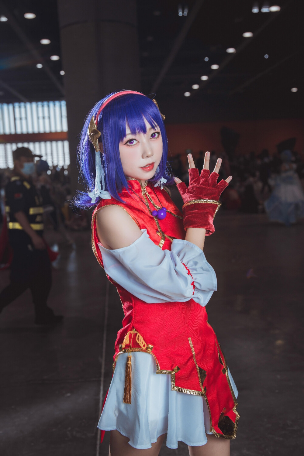 雅典娜角色扮演 : 图南_大雨初霁
Athena Asamiya Cosplay KOF XV
