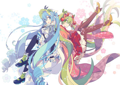 画师 由杞 pid 105699 ❄✿ 初音未来 雪 樱