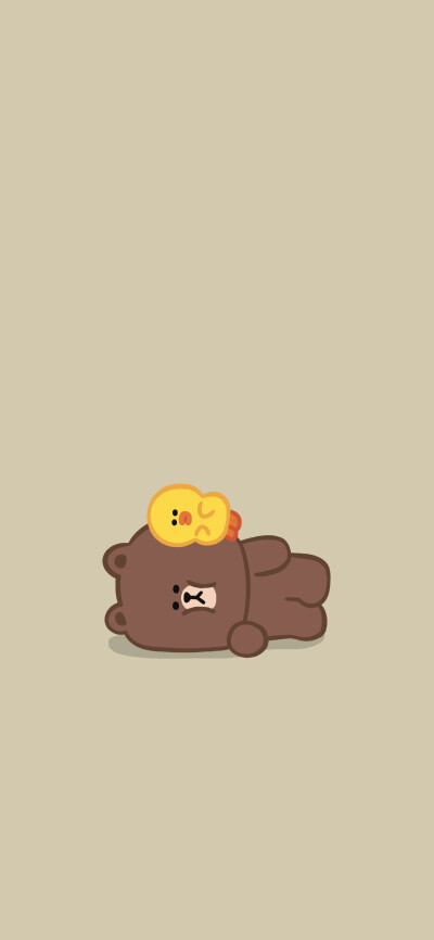 壁纸，LINE friends