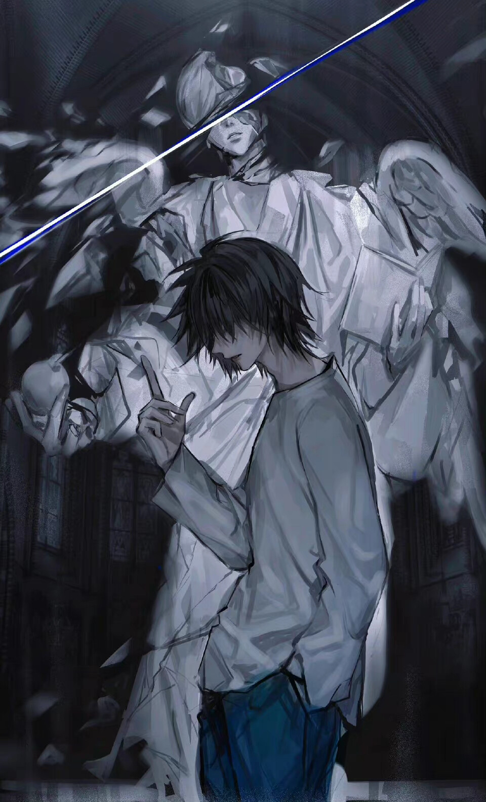 《 death note》夜神月& l twi evl