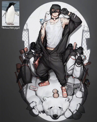 韩国画师Rinotuna的拟人化
Twi:rinotuna ​ ​​​