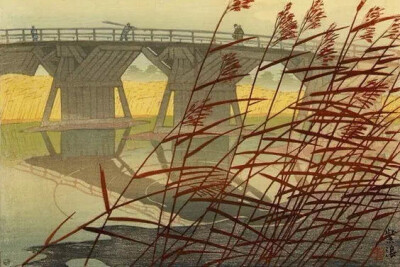  Shiro Kasamatsu (史郎笠松) B.1898-1991
“风景、插花、树林，史郎笠松喜爱描绘傍晚时分悬挂在天空的朦胧月亮与各种有趣的祭典活动场景。他一直都热爱着版画创作，晚年又学习了版画的具体刻法与印法，自己包揽了所…