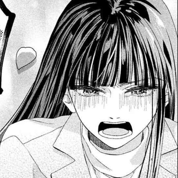 自截 黑白漫画头像