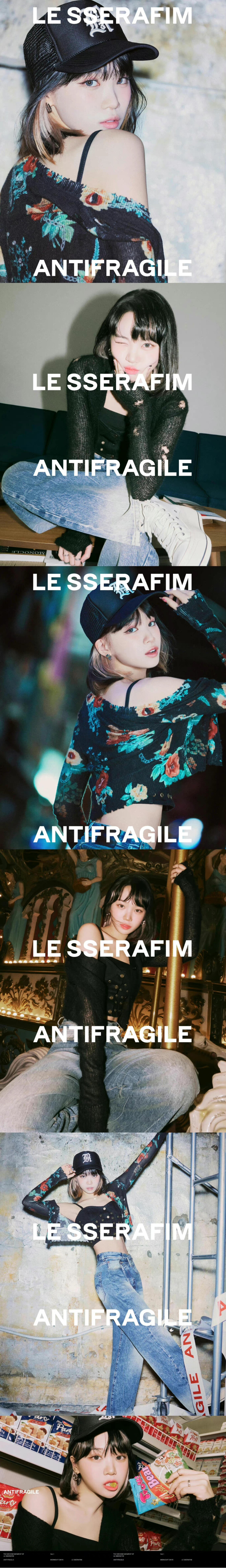 LE SSERAFIM
迷你二辑'ANTIFRAGILE'概念照#3
2022.10.17 6PM (KST) ​​​