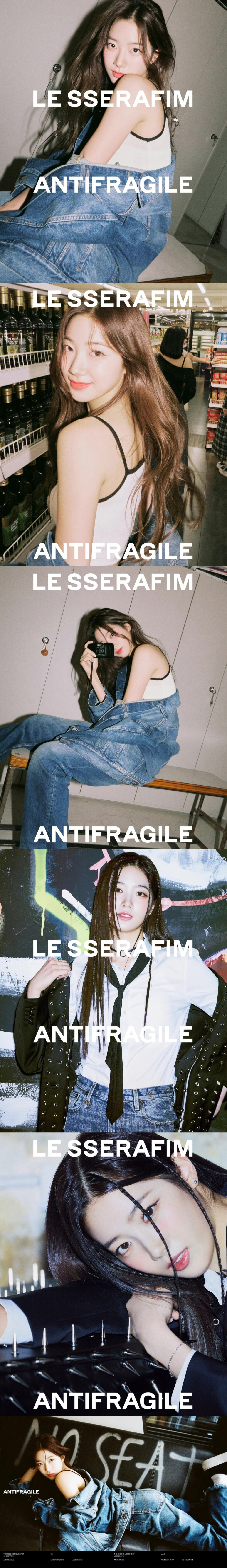 LE SSERAFIM
迷你二辑'ANTIFRAGILE'概念照#3
2022.10.17 6PM (KST) ​​​