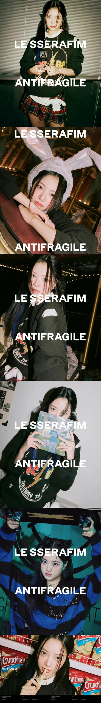 LE SSERAFIM
迷你二辑'ANTIFRAGILE'概念照#3
2022.10.17 6PM (KST) ​​​