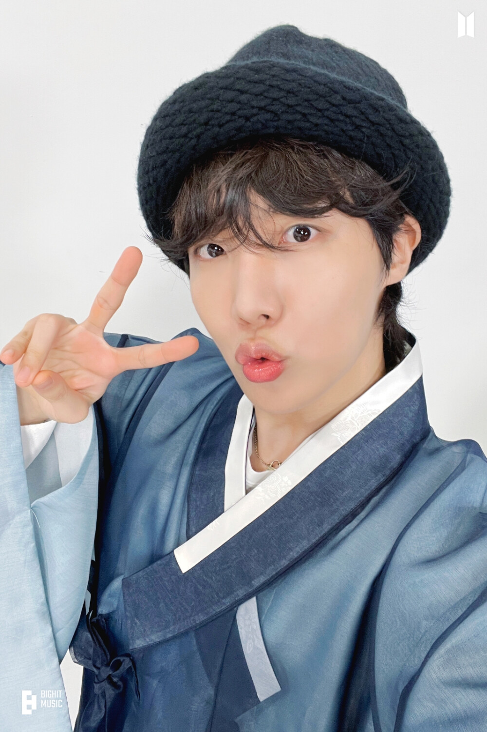 防弹少年团 中秋 韩服