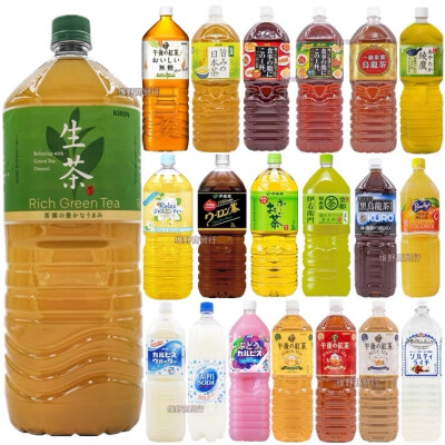 日本进口超大瓶茶饮料/乳酸菌饮品